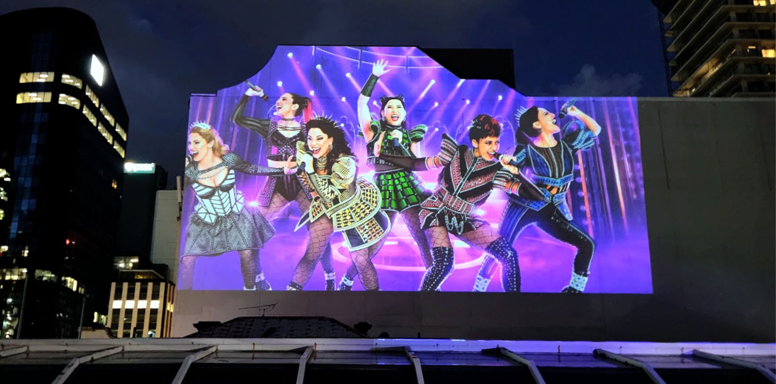 Queen Street projection wins award